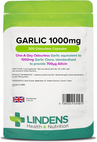 Lindens garlic 1000mg - -,
