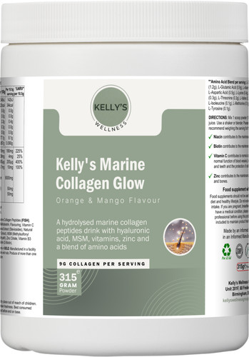 Kelly marine collagen glow - kelly's,